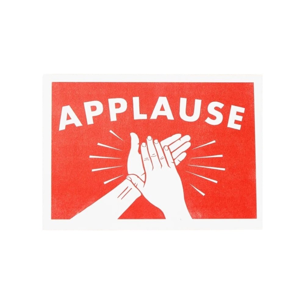 Applause congratulations card - Florrie