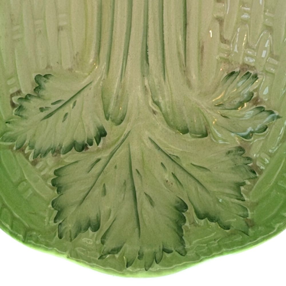 Beswick celery boat serving dish with basketweave pattern c.1940-50s approx. 30.5 X 14.5cm - Florrie