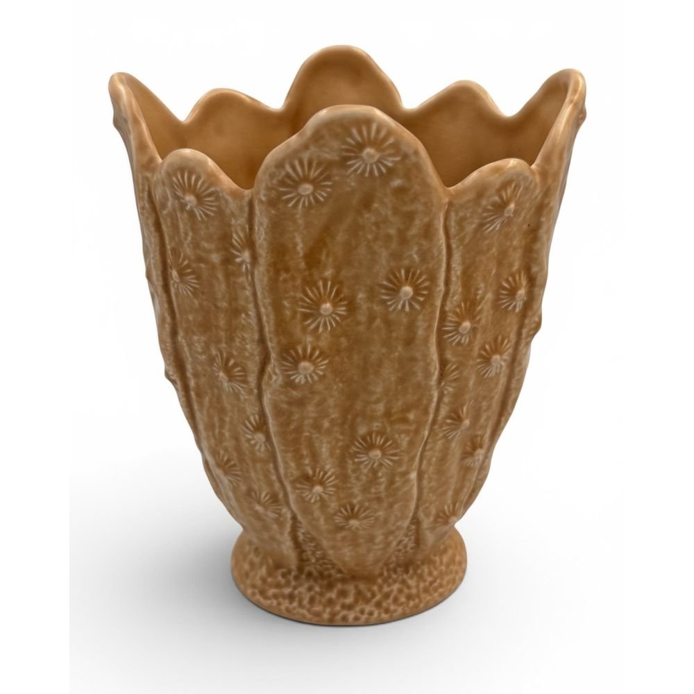 Sylvac cactus range vase c.1950s - W15 X H20cm - Florrie