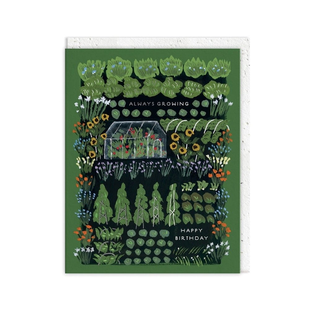 Always Growing birthday card - Florrie