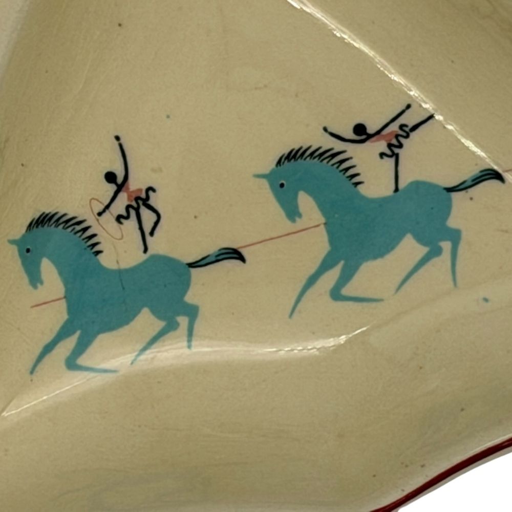 Beswick Circus trinket dish 1950s - 14cm - Florrie