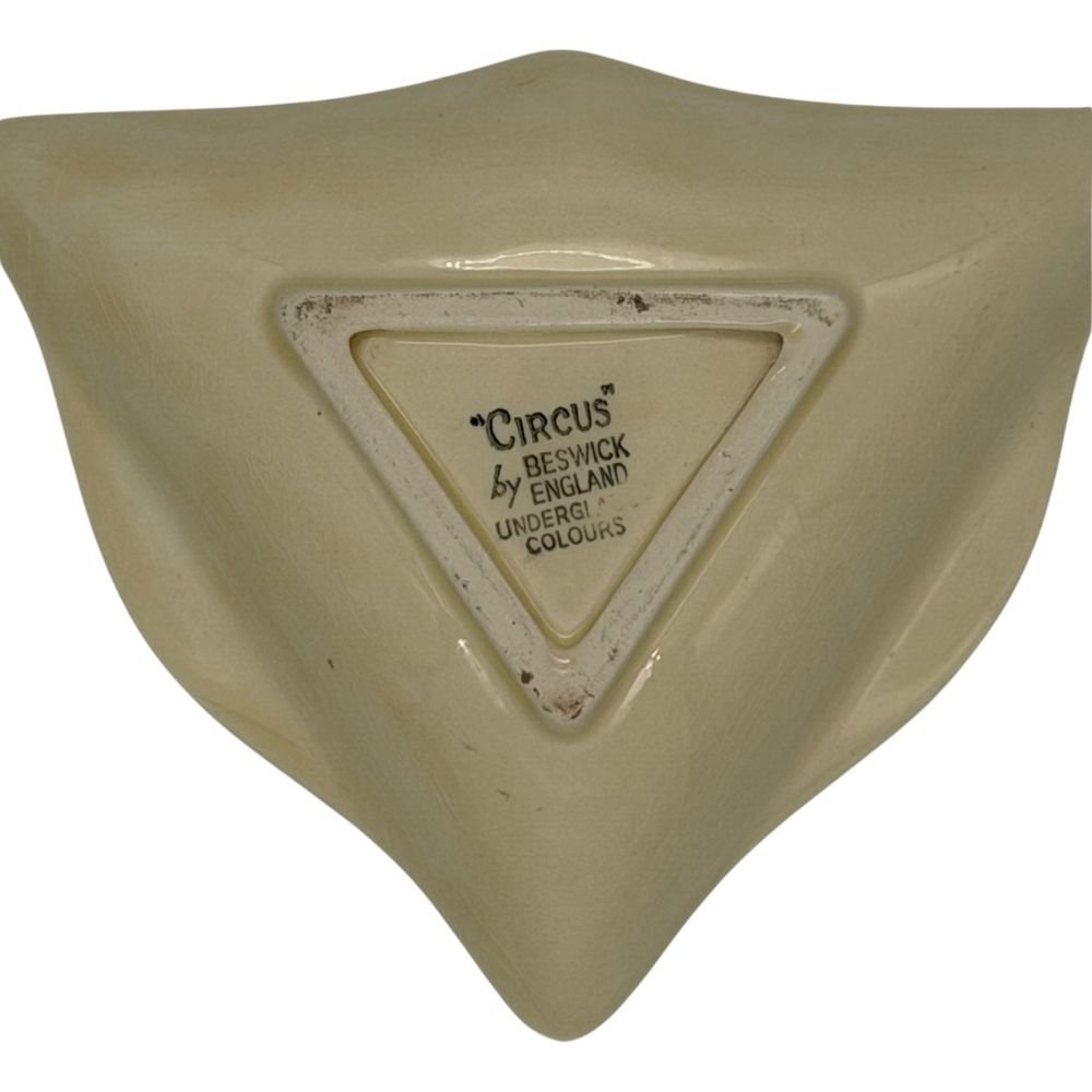 Beswick Circus trinket dish 1950s - 14cm - Florrie