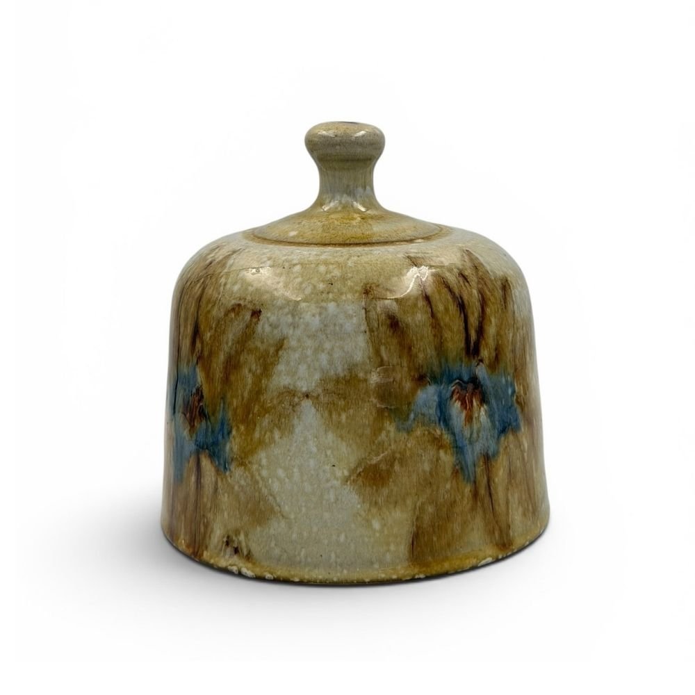 Glazed studio pottery cloche c.1960s onwards - approx. H15cm - Florrie