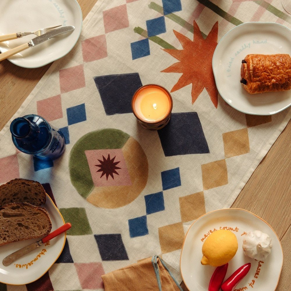 Good' table runner — L230 X W45cm - Florrie