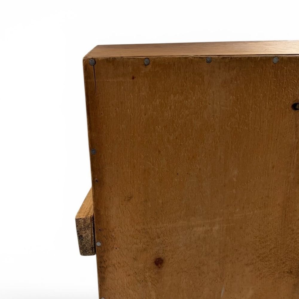 Scratch made wooden trug - W38 X D24 X H23.5cm - Florrie