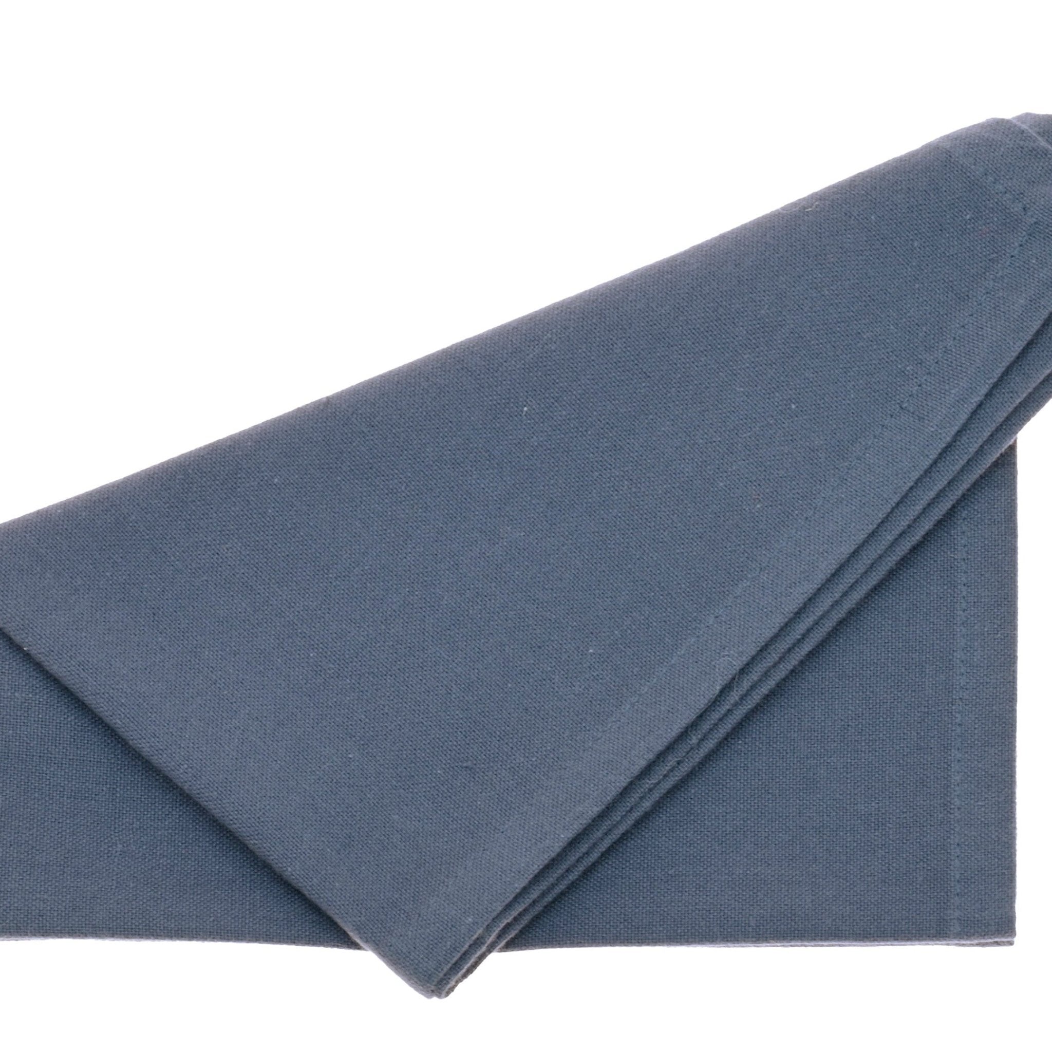 Slate blue napkin (set of 4) - 46x46cm - Florrie