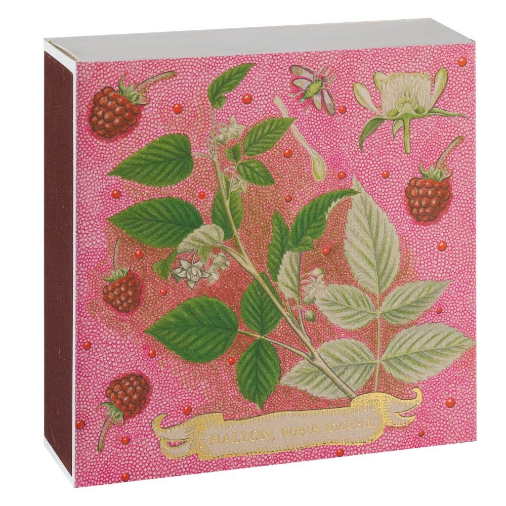 Square box rose framboise matches - Florrie