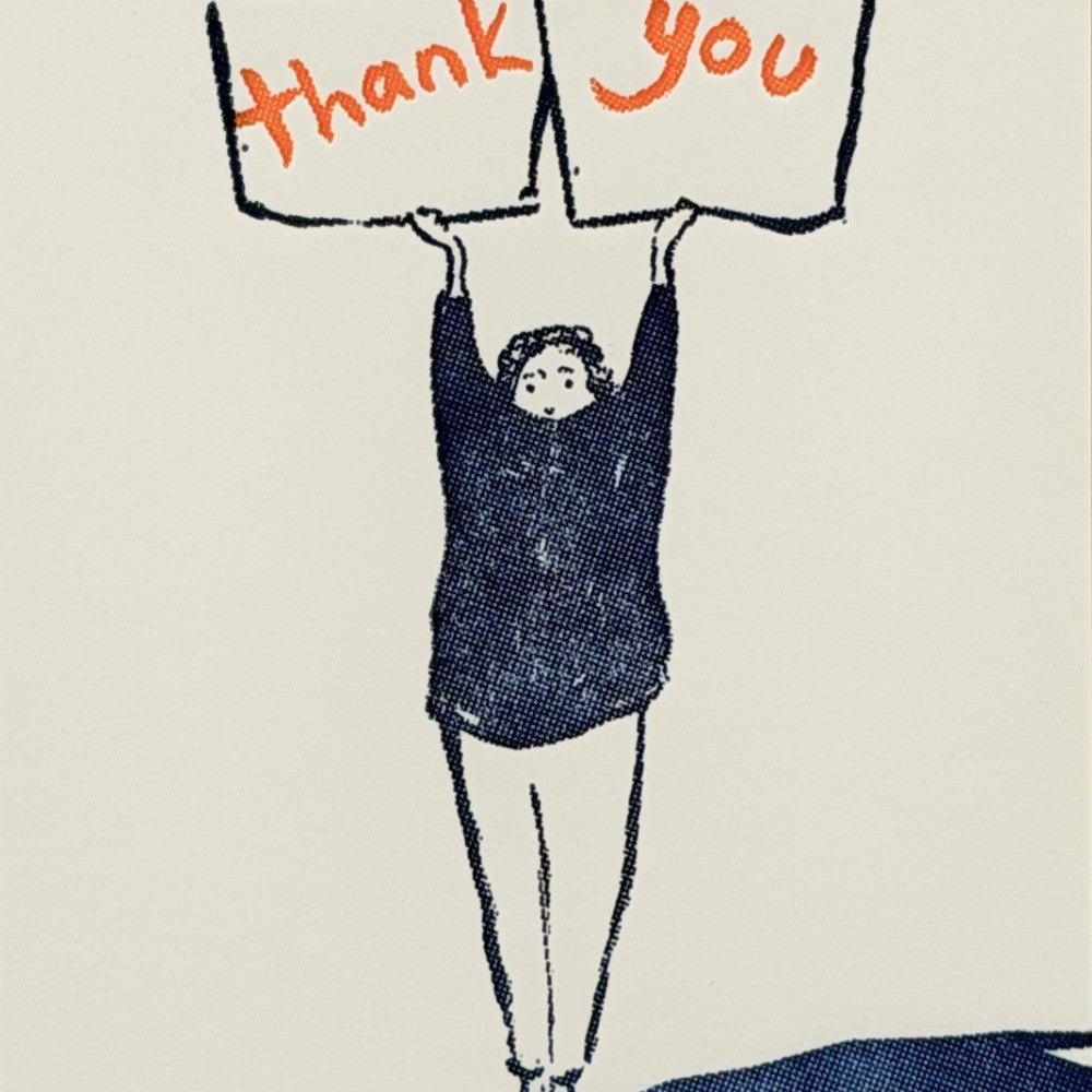 Thank You card - Florrie