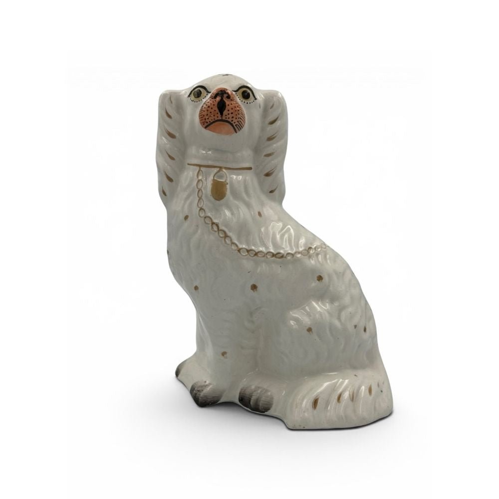 Unmarked single Staffordshire spaniel - H25cm - Florrie