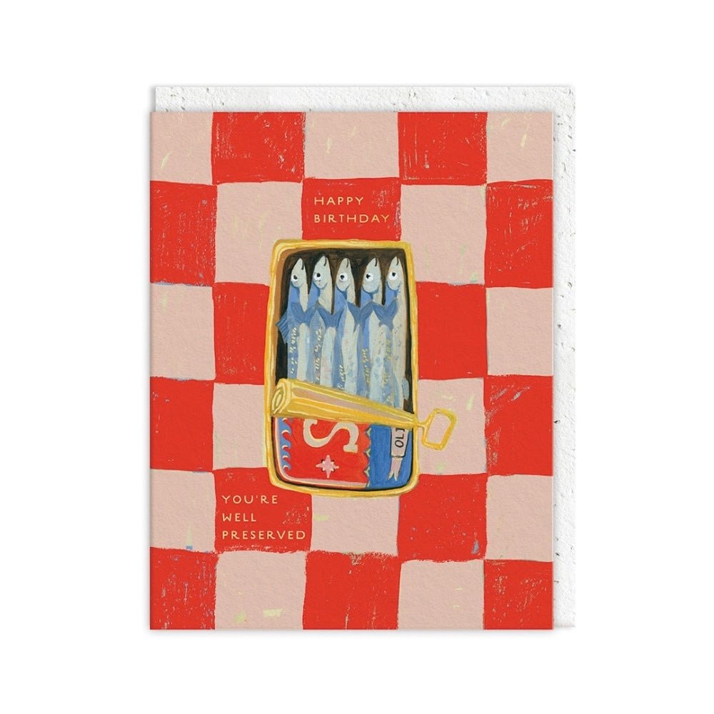 Well Preserved birthday card - Florrie