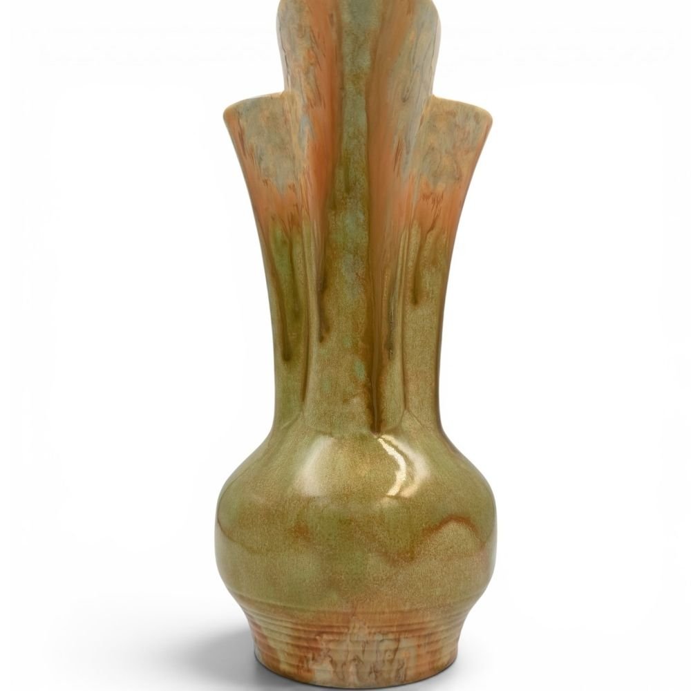 Yellow Beswick jug 177/1 made in England c.1930s - W16 X H26cm - Florrie