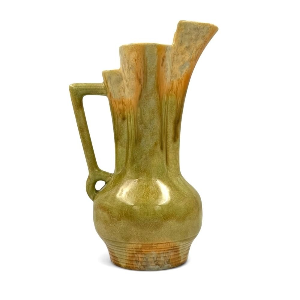 Yellow Beswick jug 177/1 made in England c.1930s - W16 X H26cm - Florrie