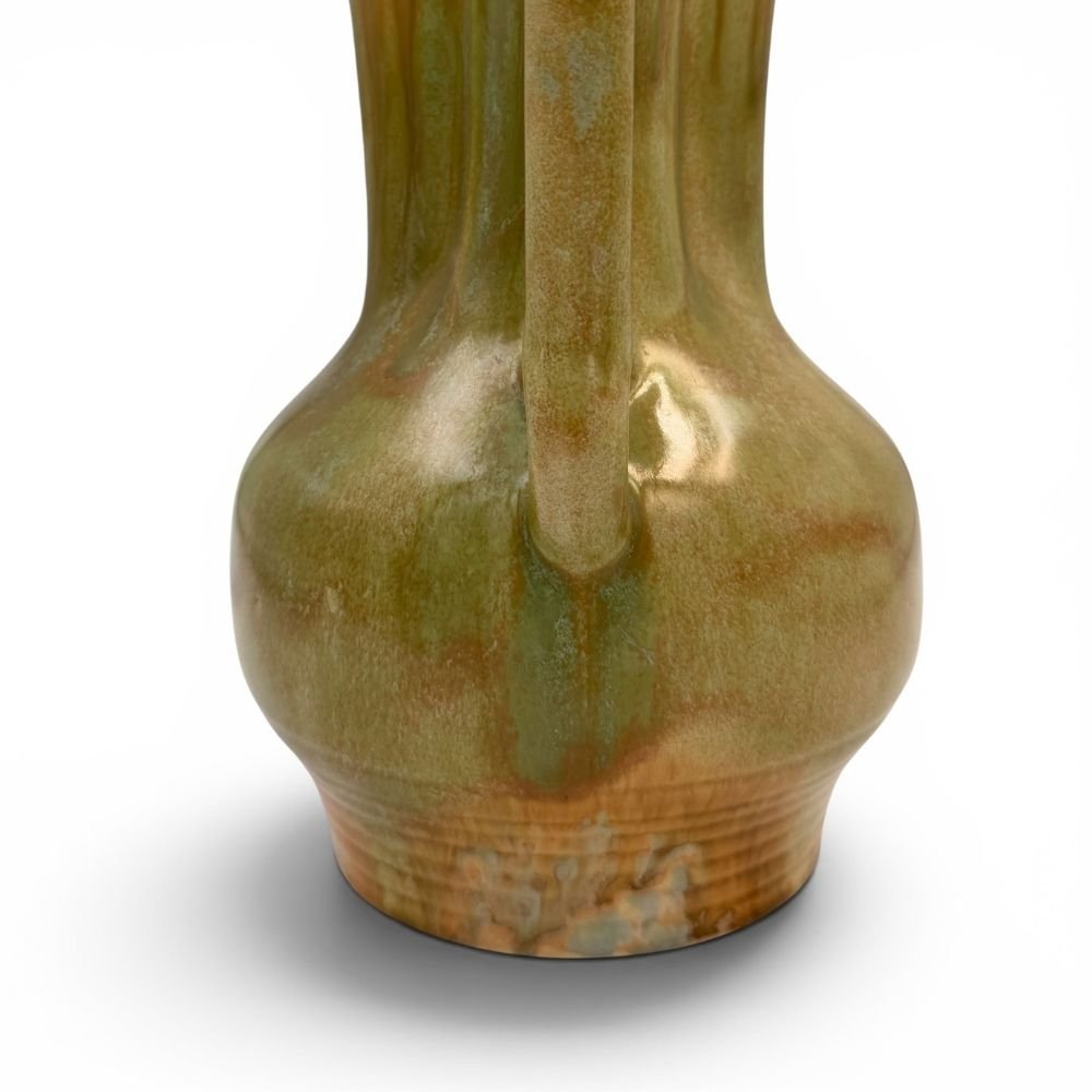 Yellow Beswick jug 177/1 made in England c.1930s - W16 X H26cm - Florrie
